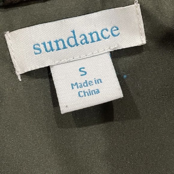 Sundance Catalog Vest Womens Small‎ Brown Sherpa Jacket Zip Pockets Bohemian - Picture 4 of 11